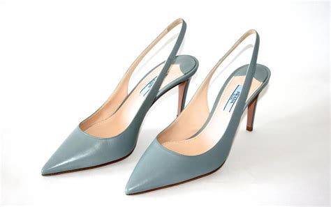 prada schuhe hellblau|prada shoes with heels.